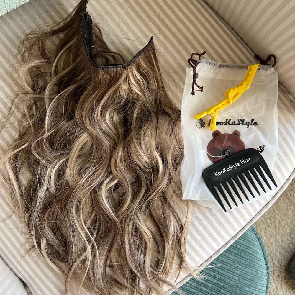 Ashy Brown Hair Extensions